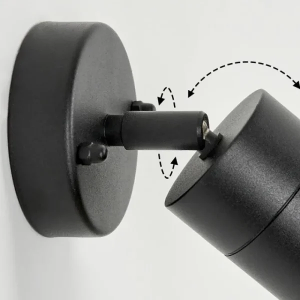 hofstein Applique murale d'extérieur Corneda Noir, 1 lumière* Lampes Modernes