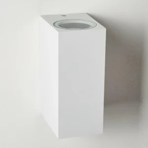 hofstein Applique murale d'extérieur Nordborg LED Blanc, 2 lumières* Lampes Modernes