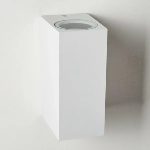 hofstein Applique murale d'extérieur Nordborg LED Blanc, 2 lumières* Lampes Modernes