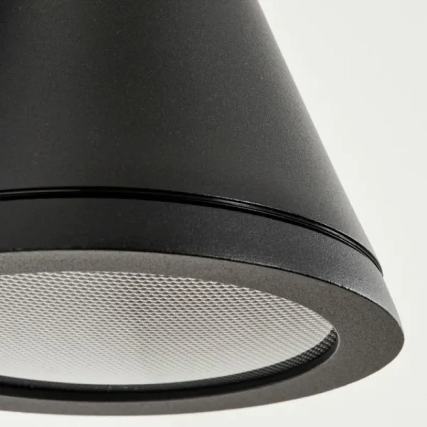 hofstein Applique murale d'extérieur Verberie Noir, 2 lumières* Lampes Modernes