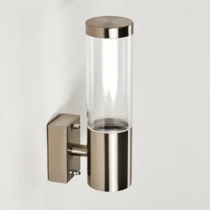 hofstein Applique murale d'extérieur Noreaz Chrome, 1 lumière* Lampes Modernes