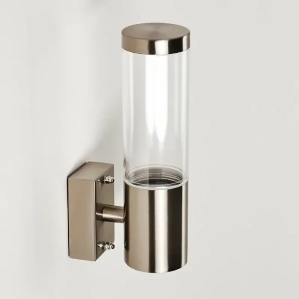 hofstein Applique murale d'extérieur Noreaz Chrome, 1 lumière* Lampes Modernes