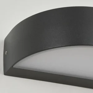 hofstein Applique murale d'extérieur Fletcher LED Anthracite, 2 lumières* Lampes Modernes