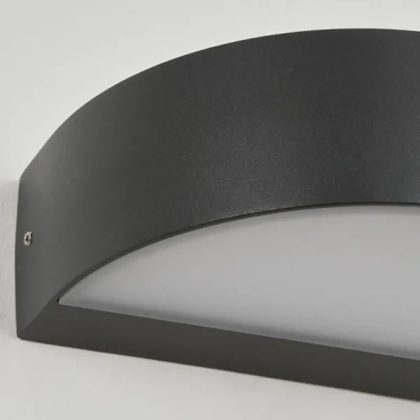 hofstein Applique murale d'extérieur Fletcher LED Anthracite, 2 lumières* Lampes Modernes