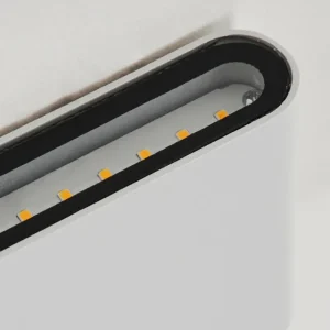 hofstein Applique murale d'extérieur Tammisaari LED Transparent, Blanc, 1 lumière* Lampes Modernes