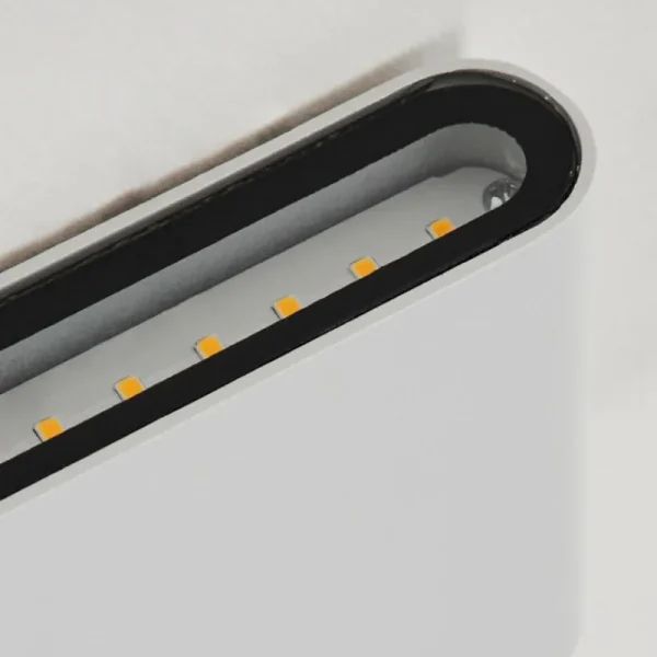 hofstein Applique murale d'extérieur Tammisaari LED Transparent, Blanc, 1 lumière* Lampes Modernes