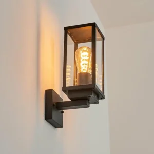 hofstein Applique murale d'extérieur Lapa Noir, 1 lumière* Lampes Modernes