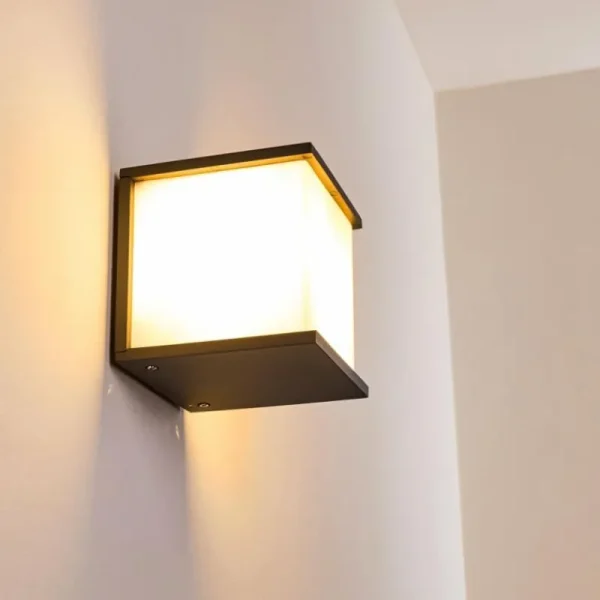 hofstein Applique murale d'extérieur Ebba Anthracite, 1 lumière* Lampes Modernes