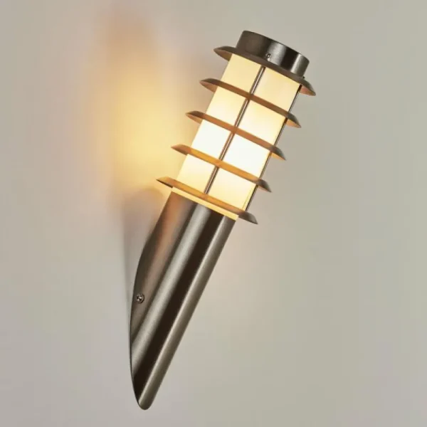 hofstein Applique murale d'extérieur Tunes Nickel mat, 1 lumière* Lampes Modernes