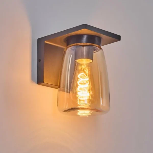 hofstein Applique murale d'extérieur Aquin Anthracite, 1 lumière* Lampes Modernes