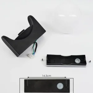 hofstein Applique murale d'extérieur Kalfhaga Noir, 1 lumière* Lampes Modernes