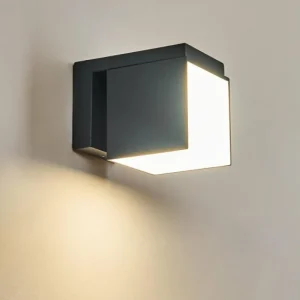 hofstein Applique murale d'extérieur Swanek LED Anthracite, 1 lumière* Lampes Modernes