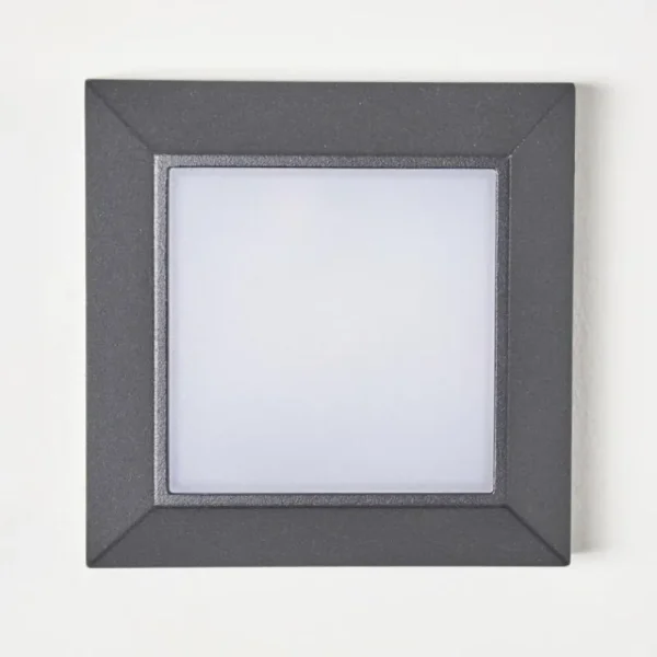 hofstein Applique murale d'extérieur Alkmaar LED Anthracite, 1 lumière* Lampes Modernes