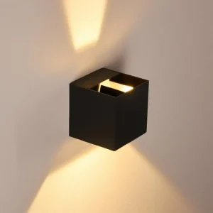 hofstein Applique murale d'extérieur Fauderup LED Anthracite, 2 lumières* Lampes Modernes