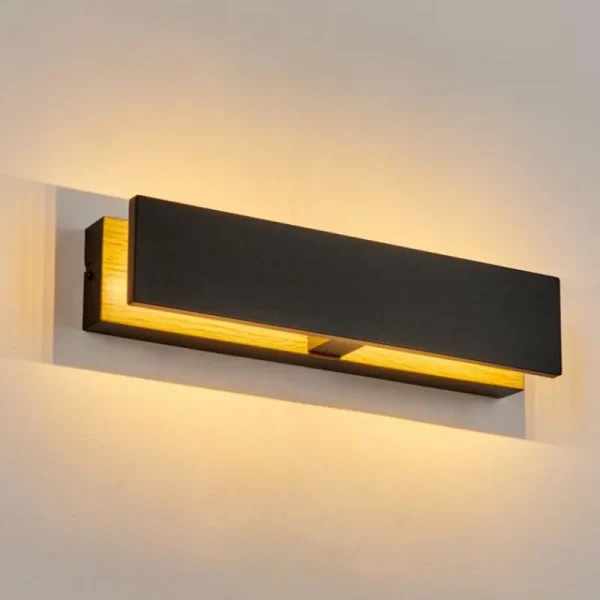 hofstein Applique murale d'extérieur Berna LED Couleur bois, 1 lumière* Lampes Modernes