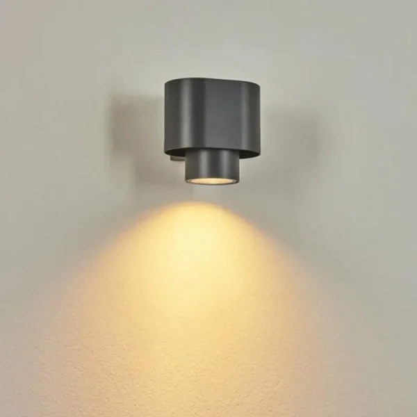 hofstein Applique murale d'extérieur Guampacha Anthracite, 1 lumière* Lampes Modernes