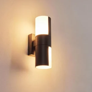 hofstein Applique murale d'extérieur Baulund LED Noir, 1 lumière* Lampes Modernes