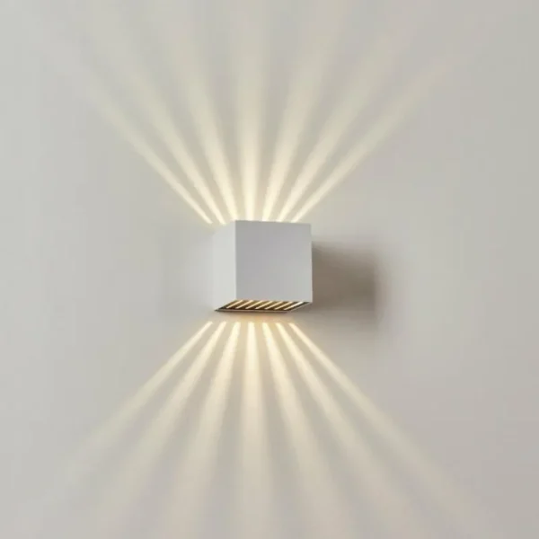 hofstein Applique murale d'extérieur Barrero LED Blanc, 1 lumière* Lampes Modernes
