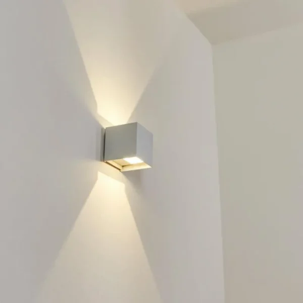 hofstein Applique murale d'extérieur Pyalong LED Blanc, 1 lumière* Lampes Modernes