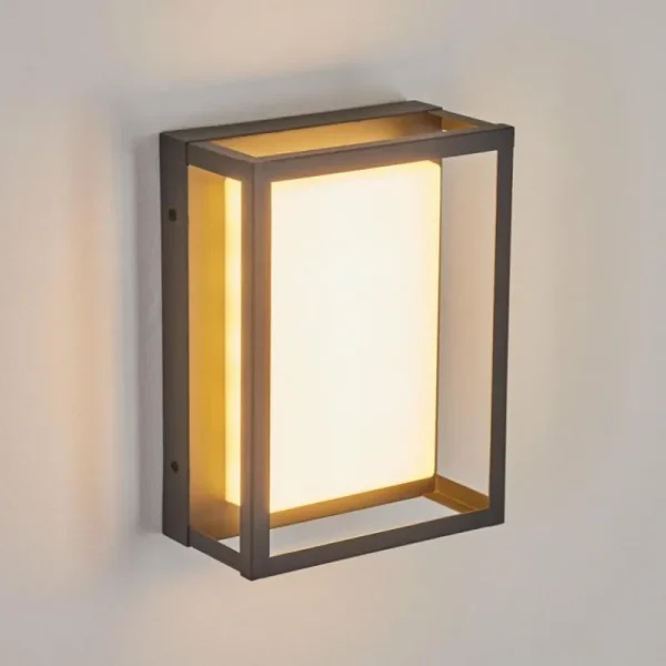 hofstein Applique murale d'extérieur Nonza LED Anthracite, 1 lumière* Lampes Modernes