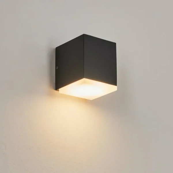 hofstein Applique murale d'extérieur Oatlands Anthracite, 1 lumière* Lampes Modernes