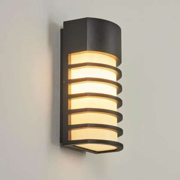 hofstein Applique murale d'extérieur Kurola Noir, 1 lumière* Lampes Modernes