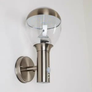 hofstein Applique murale d'extérieur CORDOVA LED Acier inoxydable, 1 lumière* Lampes Modernes