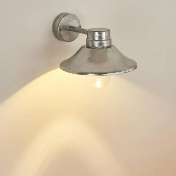 hofstein Applique murale d'extérieur Pumiri LED Zingué, 1 lumière* Lampes Modernes