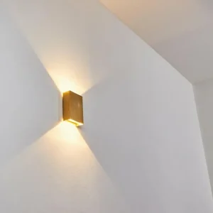 hofstein Applique murale d'extérieur Benin LED Laiton, 1 lumière* Lampes Modernes