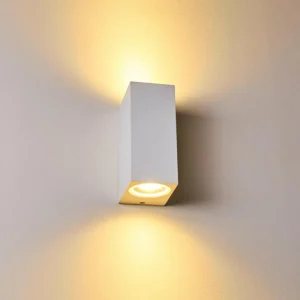 hofstein Applique murale d'extérieur Nordborg LED Blanc, 2 lumières* Lampes Modernes