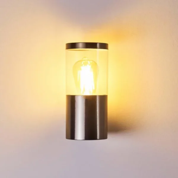 hofstein Applique murale d'extérieur Bodio Chrome, 1 lumière* Lampes Modernes