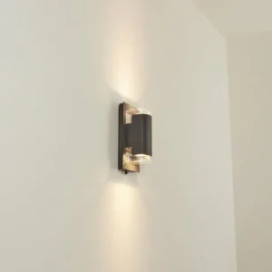 hofstein Applique murale d'extérieur Nabawa Anthracite, 2 lumières* Lampes Modernes
