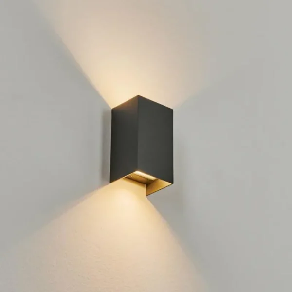 hofstein Applique murale d'extérieur Anobra LED Anthracite, 1 lumière* Lampes Modernes