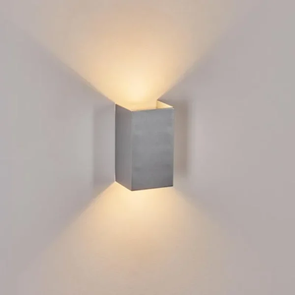 hofstein Applique murale d'extérieur Tamarin LED Gris, 1 lumière* Lampes Modernes
