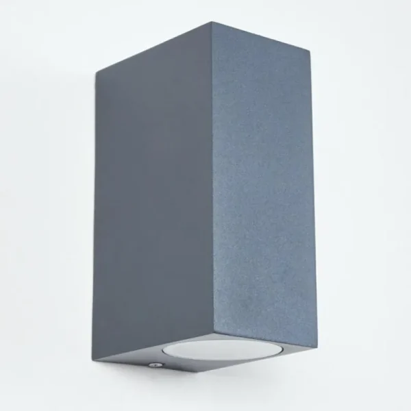 hofstein Applique murale d'extérieur Kingstown Anthracite, 2 lumières* Lampes Modernes