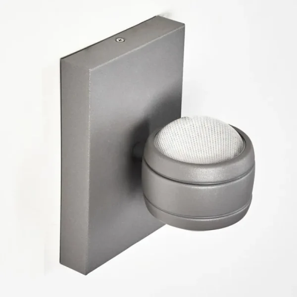 hofstein Applique murale d'extérieur Arsego LED Gris, 2 lumières* Lampes Modernes