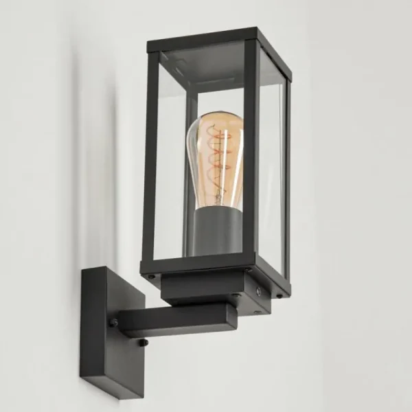 hofstein Applique murale d'extérieur Lapa Noir, 1 lumière* Lampes Modernes