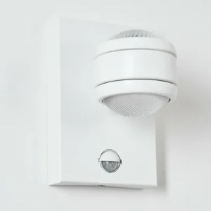 hofstein Applique murale d'extérieur Borlo LED Blanc, 2 lumières, Détecteur de mouvement* Lampes Modernes