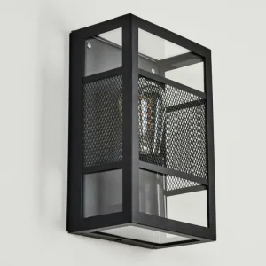hofstein Applique murale d'extérieur Nelgen Noir, 1 lumière* Lampes Modernes