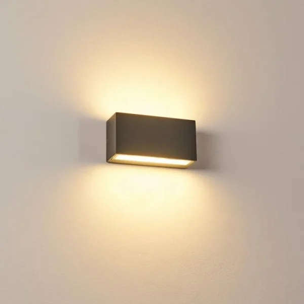 hofstein Applique murale d'extérieur Duluth LED Anthracite, 1 lumière* Lampes Modernes
