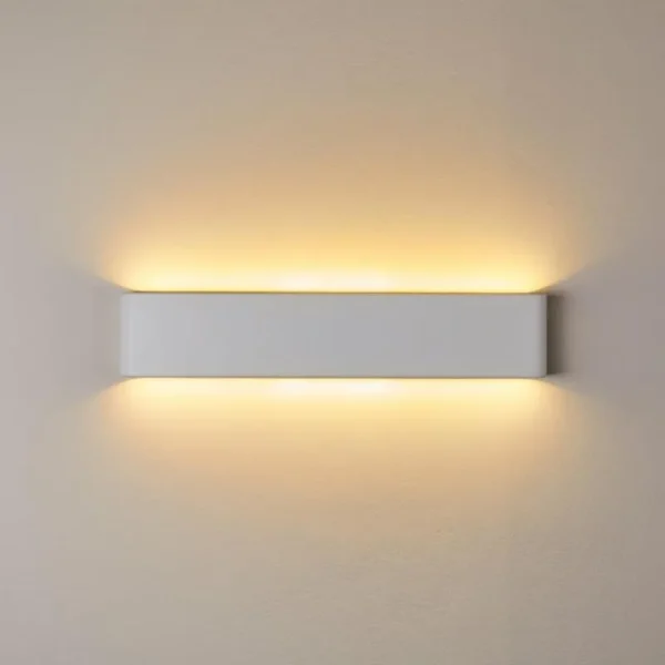 hofstein Applique murale d'extérieur Tinglev LED Blanc, 2 lumières* Lampes Modernes