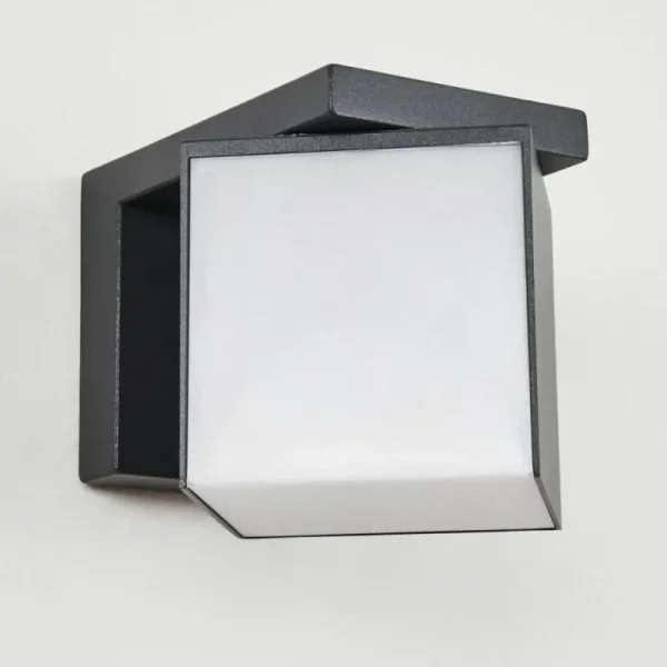 hofstein Applique murale d'extérieur Swanek LED Anthracite, 1 lumière* Lampes Modernes