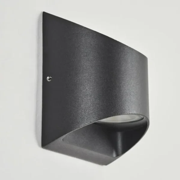 hofstein Applique murale d'extérieur Suriyaco LED Noir, 2 lumières* Lampes Modernes