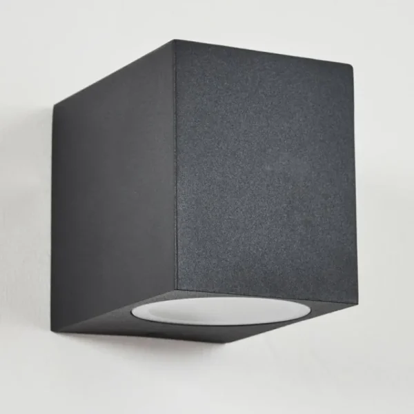 hofstein Applique murale d'extérieur Skaabu Noir, Blanc, 1 lumière* Lampes Modernes