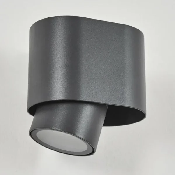 hofstein Applique murale d'extérieur Guampacha Anthracite, 1 lumière* Lampes Modernes