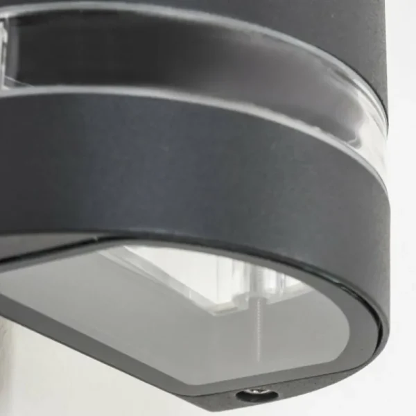 hofstein Applique murale d'extérieur Tagish Anthracite, 2 lumières* Lampes Modernes