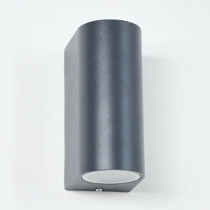 hofstein Applique murale d'extérieur Kingstown Anthracite, 2 lumières* Lampes Modernes