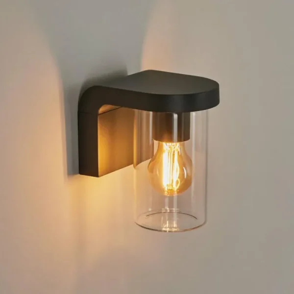 hofstein Applique murale d'extérieur Radnor Anthracite, 1 lumière* Lampes Modernes