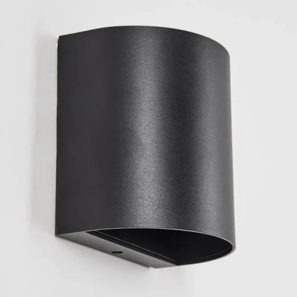 hofstein Applique murale d'extérieur Arteaga LED Noir, 1 lumière* Lampes Modernes