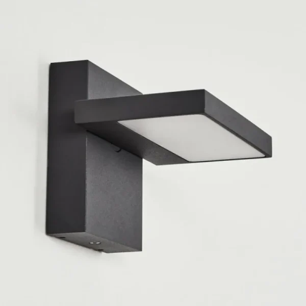 hofstein Applique murale d'extérieur Lyckan LED Noir, 1 lumière* Lampes Modernes